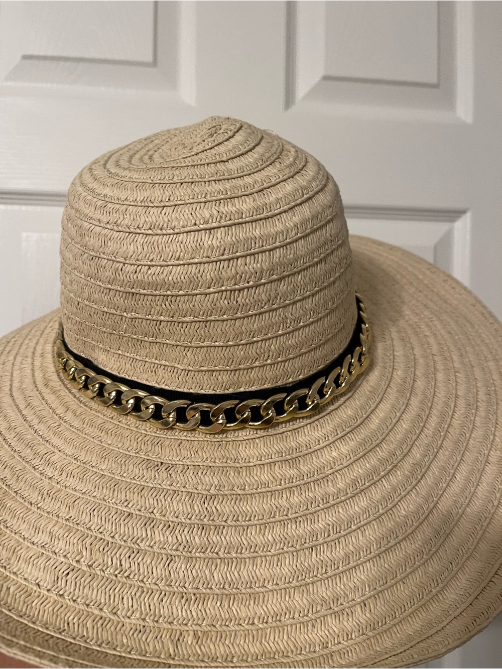 ALDO Beige Braided Straw Sun Hat